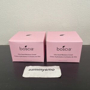 Boscia Chia Seed Moisture Cream 1.61oz NEW Hydrating Skincare, x2